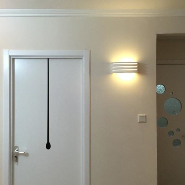 APPLIQUE-IN-GESSO-DA-PARETE-CON-ATTACCO-E14-LAMPADA-CON-VETRO-SOPRA-E-SOTTO-182356292068-2