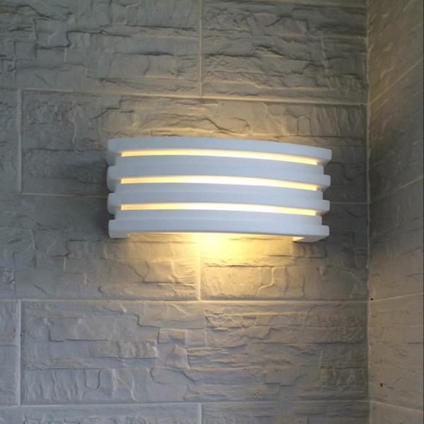 APPLIQUE-IN-GESSO-DA-PARETE-CON-ATTACCO-E14-LAMPADA-CON-VETRO-SOPRA-E-SOTTO-182356292068-6