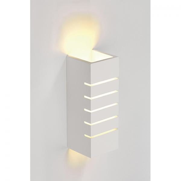 APPLIQUE-IN-GESSO-LAMPADA-A-PARETE-MODERNO-ATTACCO-G9-5-TAGLI-WALL-LIGHT-A-MURO-182355716969-5