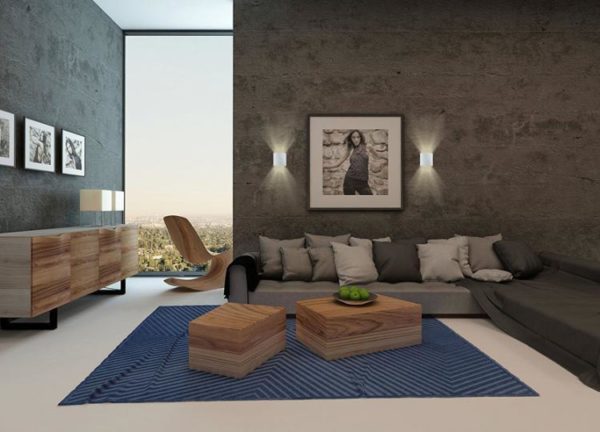 APPLIQUE-IN-GESSO-LAMPADA-A-PARETE-MODERNO-ATTACCO-G9-CUBO-RIGATO-UP-DOWN-LIGHT-182461231570-3