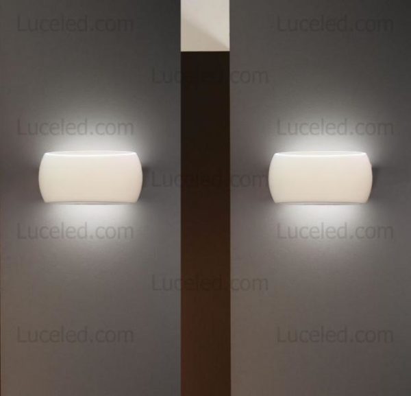 APPLIQUE-IN-GESSO-MODERNO-CON-PORTALAMPADA-ATTACCO-E27-UP-DOWN-WALL-LIGHT-A-MURO-182238242939-10
