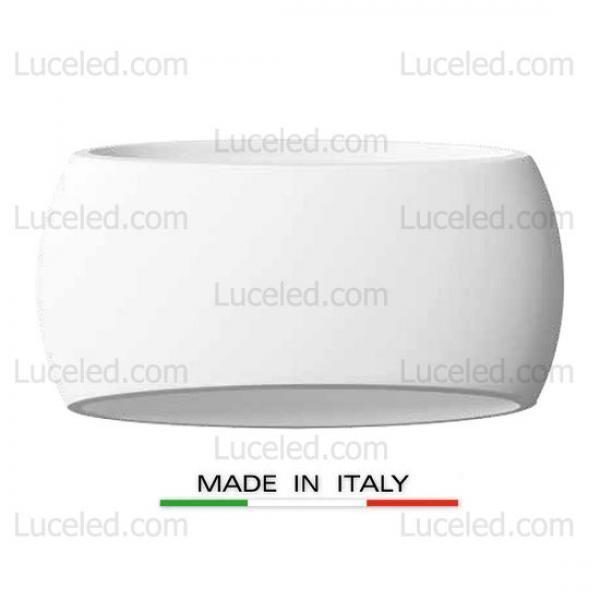 APPLIQUE-IN-GESSO-MODERNO-CON-PORTALAMPADA-ATTACCO-E27-UP-DOWN-WALL-LIGHT-A-MURO-182238242939-4