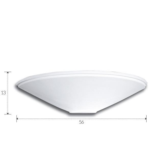 APPLIQUE-IN-GESSO-VERNICIABILE-LAMPADA-DA-PARETE-CON-PORTALAMPADA-E27-ART-A1100-172574071757