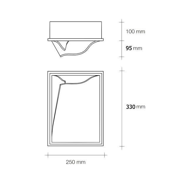LAMPADA-IN-GESSO-APPLIQUE-MODERNO-CON-PORTALAMPADA-E27-WALL-LIGHT-A-MURO-PARETE-172411869982-5