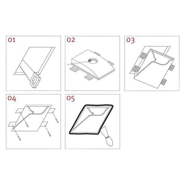 LAMPADA-IN-GESSO-APPLIQUE-MODERNO-CON-PORTALAMPADA-E27-WALL-LIGHT-A-MURO-PARETE-172411869982-6