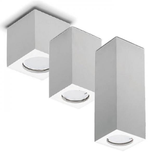 PORTA-FARETTO-IN-GESSO-LAMPADA-A-PLAFONE-MODERNO-GU10-PLAFONIERA-CUBO-3-MISURE-182408006057-2