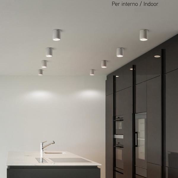PORTA-FARETTO-IN-GESSO-LAMPADA-A-PLAFONE-MODERNO-GU10-PLAFONIERA-TUBO-3-MISURE-182408012366-6