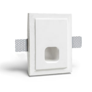 Baliza de yeso empotrable para pared, para GU10 Art.1215
